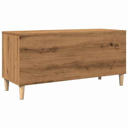 vidaXL Record Cabinet Artisan Oak 100x38x48 cm Engineered Wood