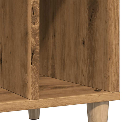 vidaXL Record Cabinet Artisan Oak 100x38x48 cm Engineered Wood