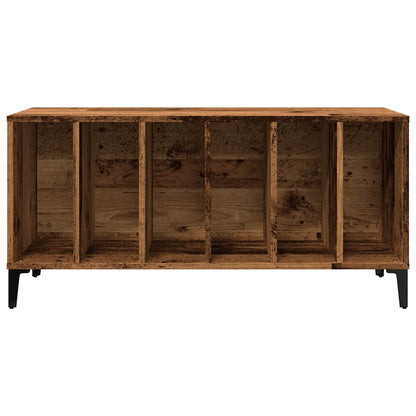 vidaXL Record Cabinet Old Wood 100x38x48 cm Engineered Wood