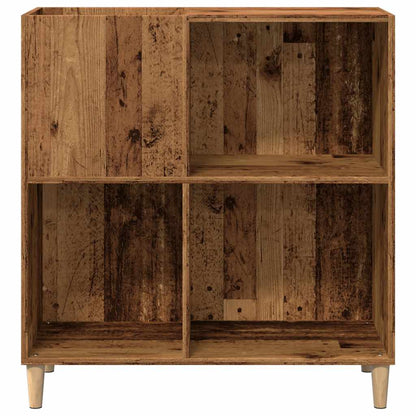 vidaXL Record Cabinet Old Wood 84.5x38x89 cm Engineered Wood