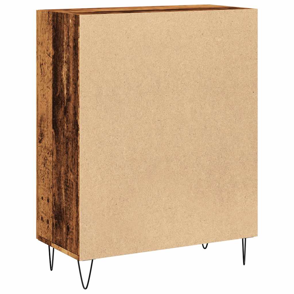 vidaXL Sideboard Old Wood 69.5x34x90 cm Engineered Wood