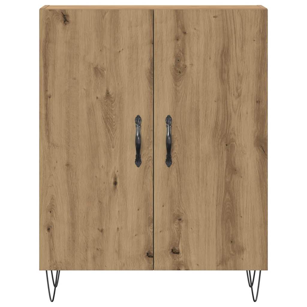 vidaXL Sideboard Artisan Oak 69.5x34x90 cm Engineered Wood