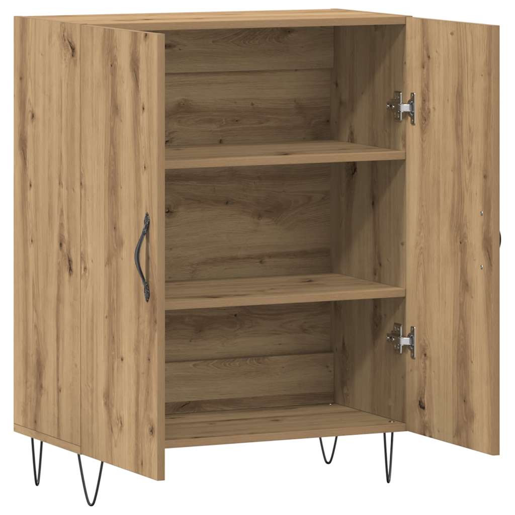 vidaXL Sideboard Artisan Oak 69.5x34x90 cm Engineered Wood
