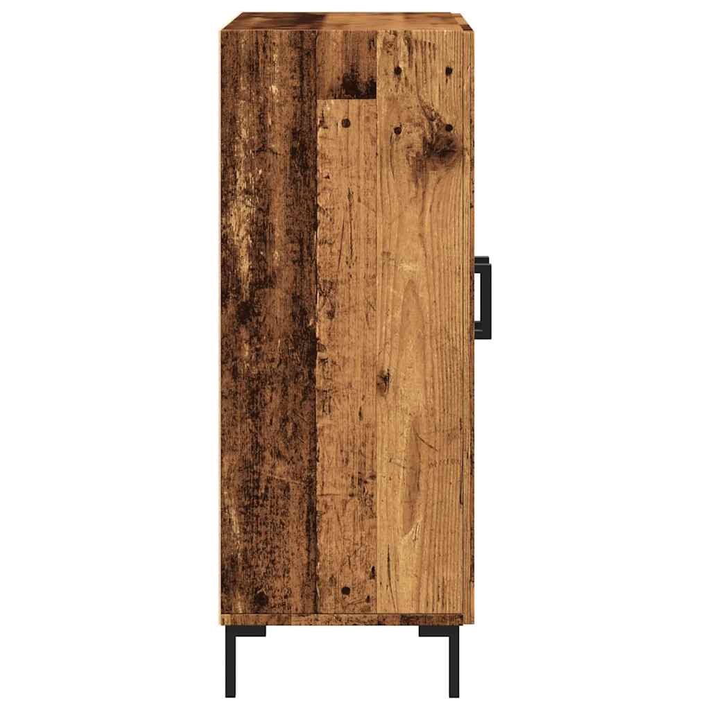 vidaXL Sideboard Old Wood 69.5x34x90 cm Engineered Wood