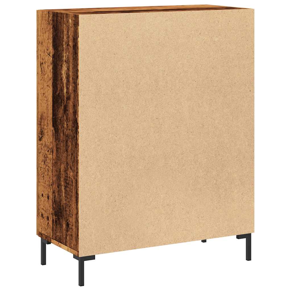 vidaXL Sideboard Old Wood 69.5x34x90 cm Engineered Wood