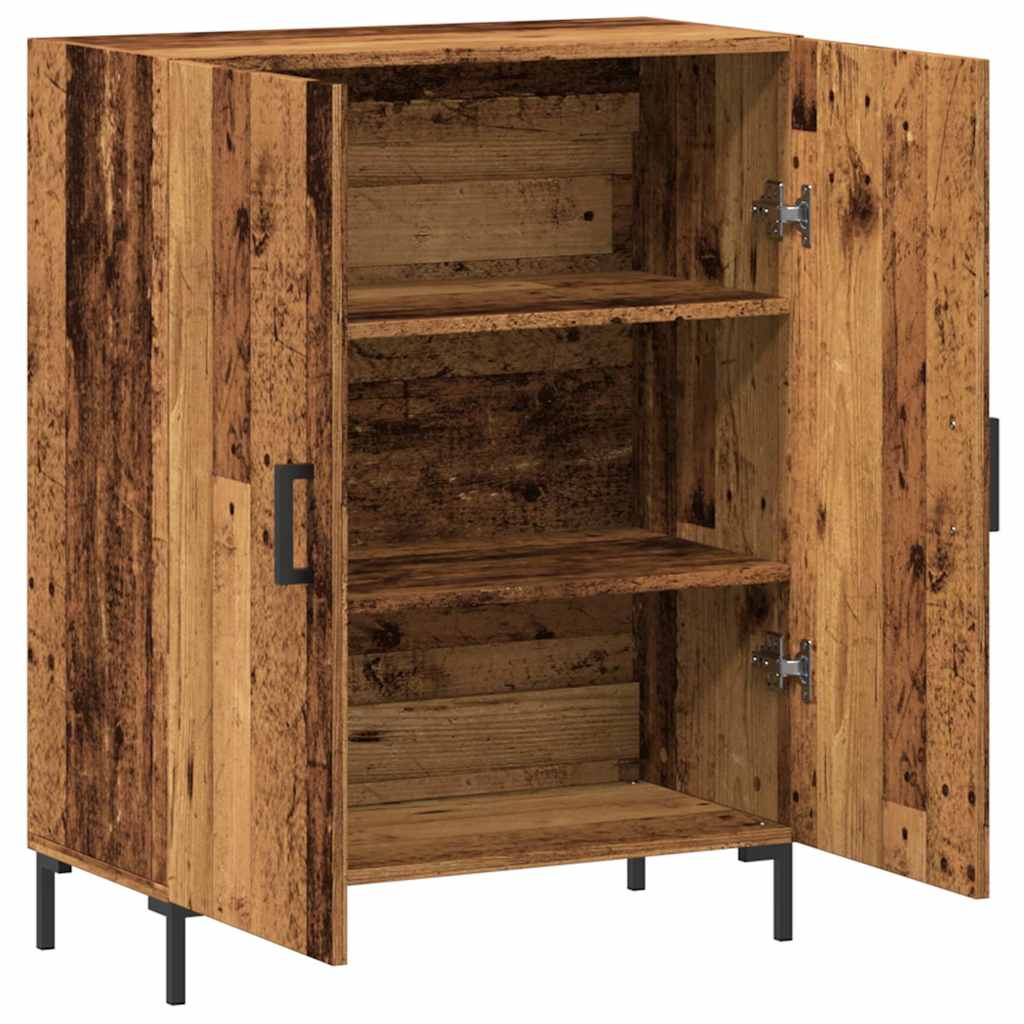 vidaXL Sideboard Old Wood 69,5x34x90 cm Engineered Wood