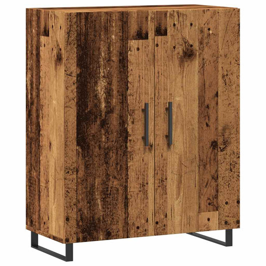 vidaXL Sideboard Old Wood 69.5x34x90 cm Engineered Wood
