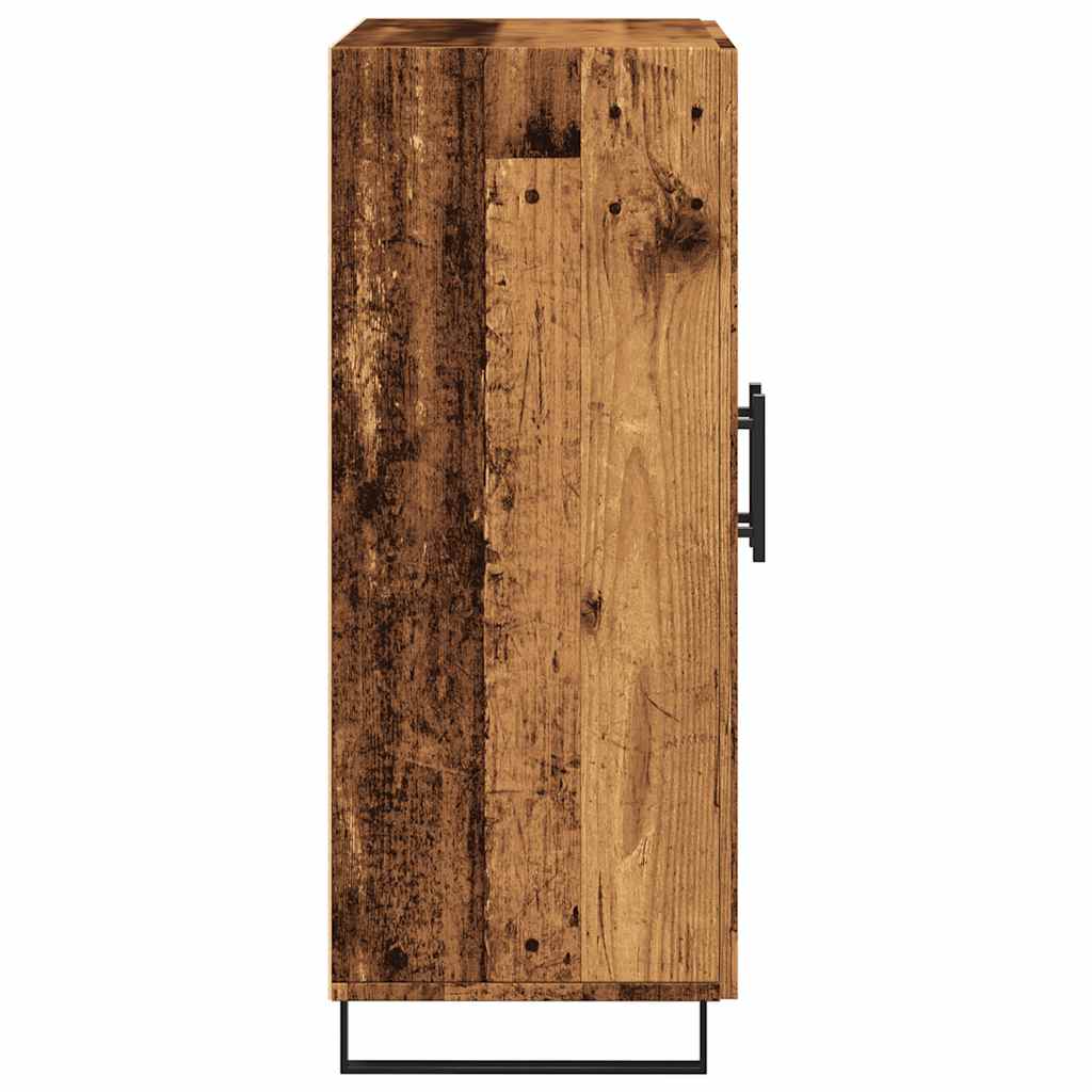 vidaXL Sideboard Old Wood 69.5x34x90 cm Engineered Wood