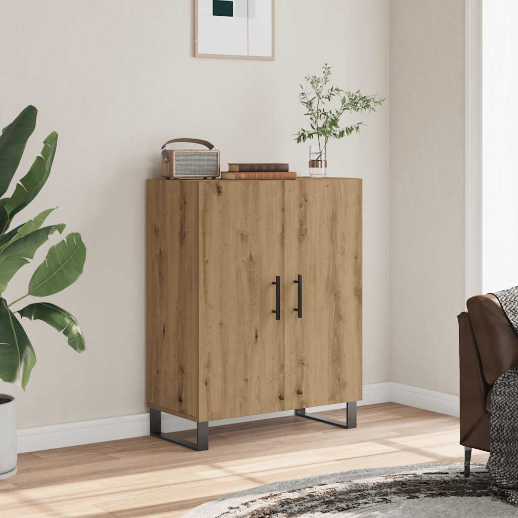 vidaXL Sideboard Artisan Oak 69.5x34x90 cm Engineered Wood
