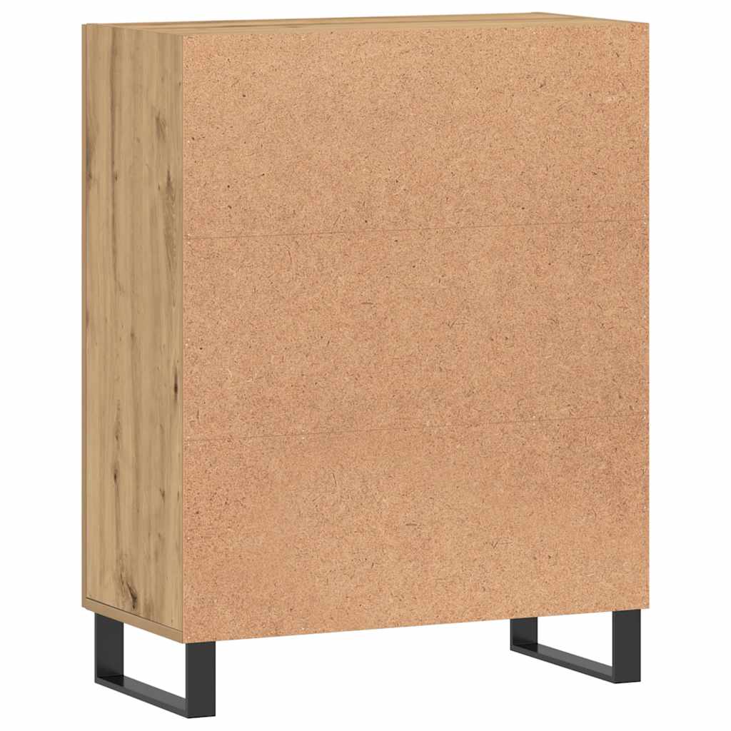 vidaXL Sideboard Artisan Oak 69.5x34x90 cm Engineered Wood