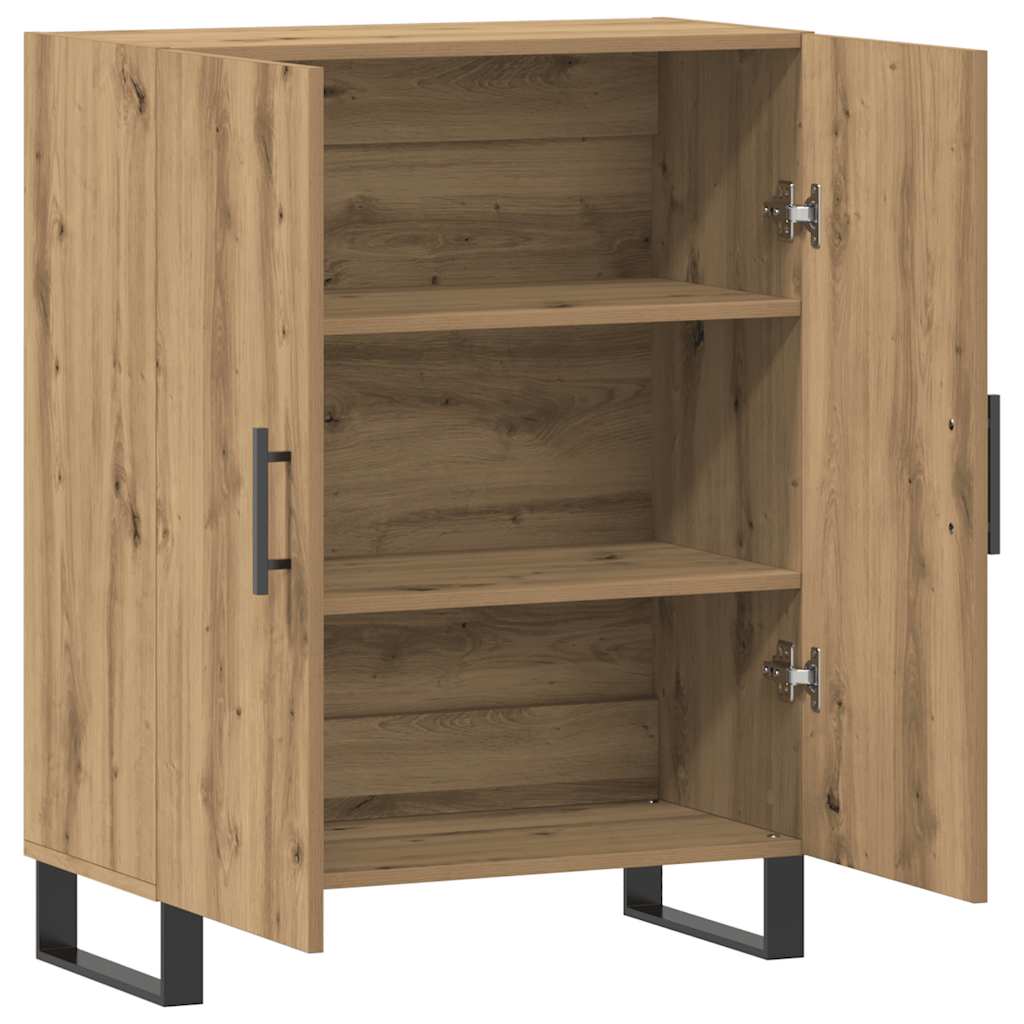vidaXL Sideboard Artisan Oak 69.5x34x90 cm Engineered Wood