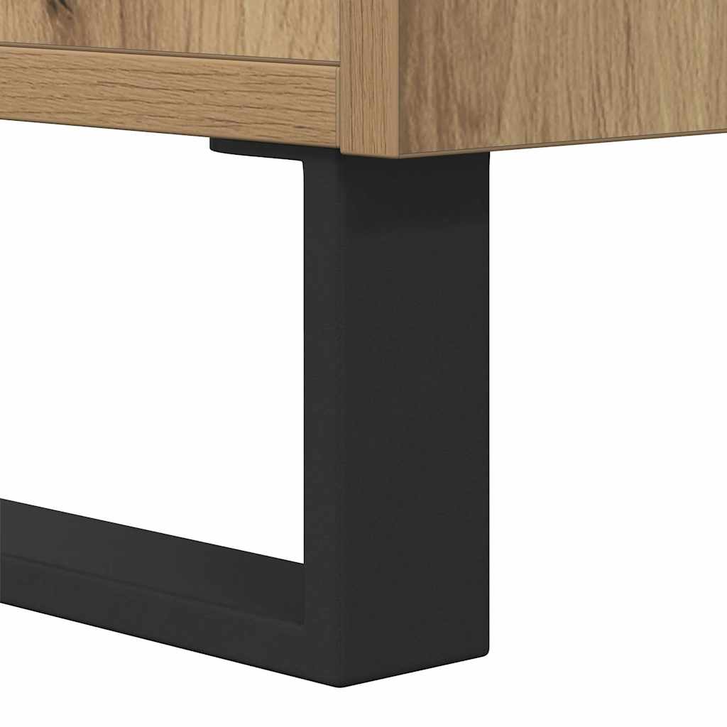 vidaXL Sideboard Artisan Oak 69.5x34x90 cm Engineered Wood