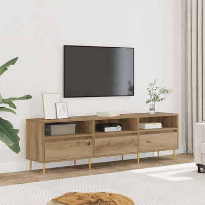 vidaXL TV Cabinet Artisan Oak 150x30x44.5 cm Engineered Wood