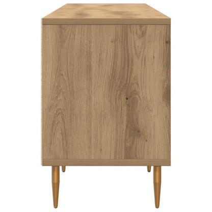 vidaXL TV Cabinet Artisan Oak 150x30x44.5 cm Engineered Wood
