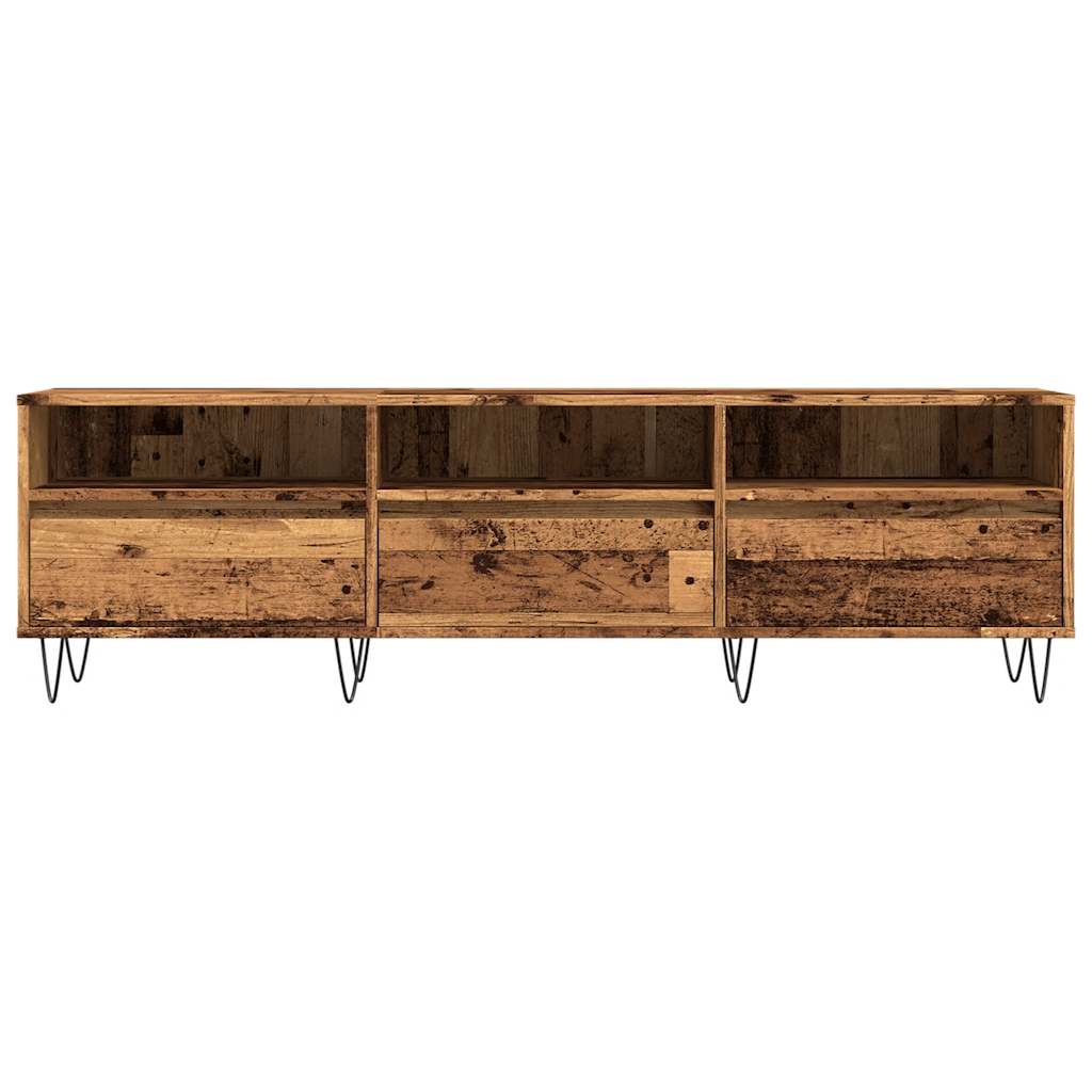 vidaXL TV Cabinet Old Wood 150x30x44,5 cm Engineered Wood