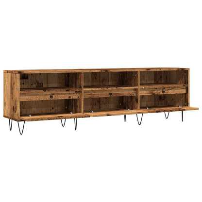 vidaXL TV Cabinet Old Wood 150x30x44,5 cm Engineered Wood