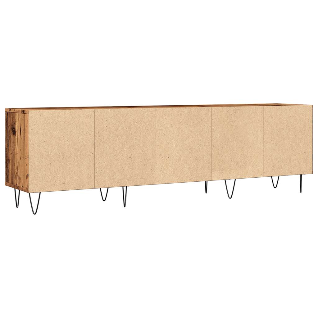 vidaXL TV Cabinet Old Wood 150x30x44,5 cm Engineered Wood