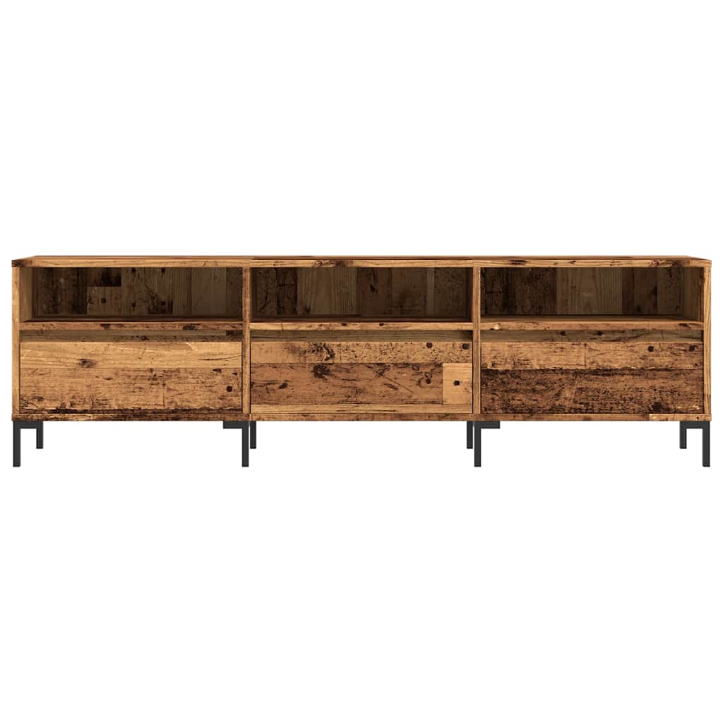 vidaXL TV Cabinet Old Wood 150x30x44,5 cm Engineered Wood