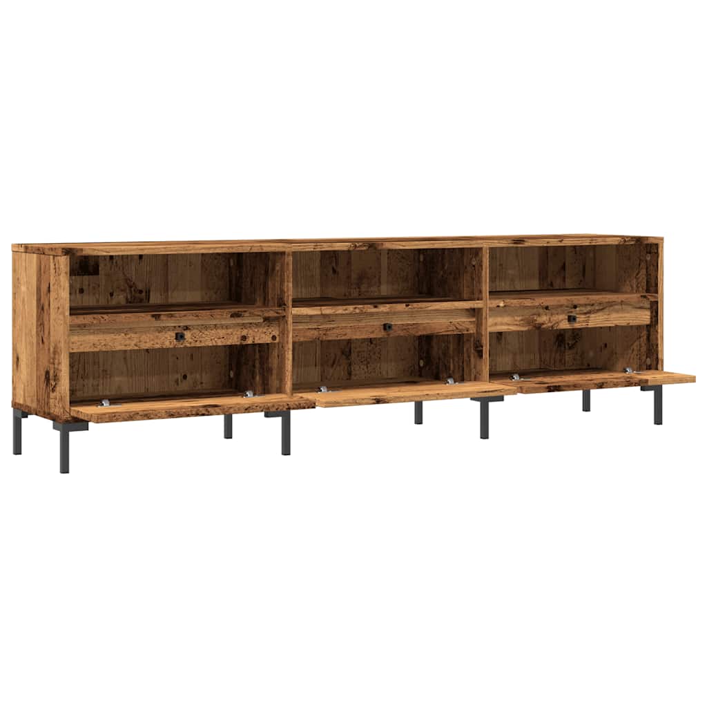 vidaXL TV Cabinet Old Wood 150x30x44,5 cm Engineered Wood