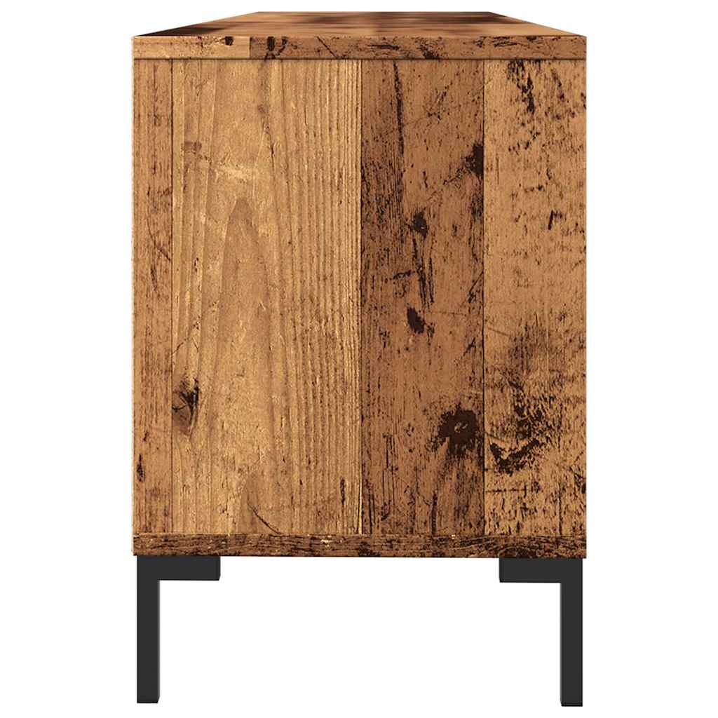 vidaXL TV Cabinet Old Wood 150x30x44.5 cm Engineered Wood