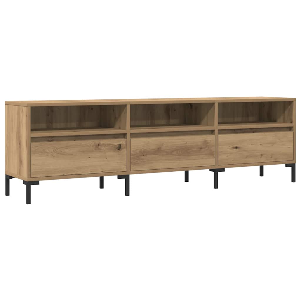 vidaXL TV Cabinet Artisan Oak 150x30x44,5 cm Engineered Wood
