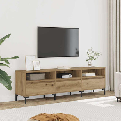 vidaXL TV Cabinet Artisan Oak 150x30x44.5 cm Engineered Wood