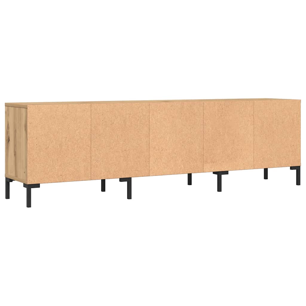 vidaXL TV Cabinet Artisan Oak 150x30x44.5 cm Engineered Wood