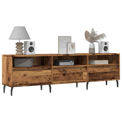 vidaXL TV Cabinet Old Wood 150x30x44.5 cm Engineered Wood