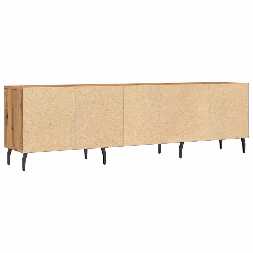 vidaXL TV Cabinet Artisan Oak 150x30x44.5 cm Engineered Wood
