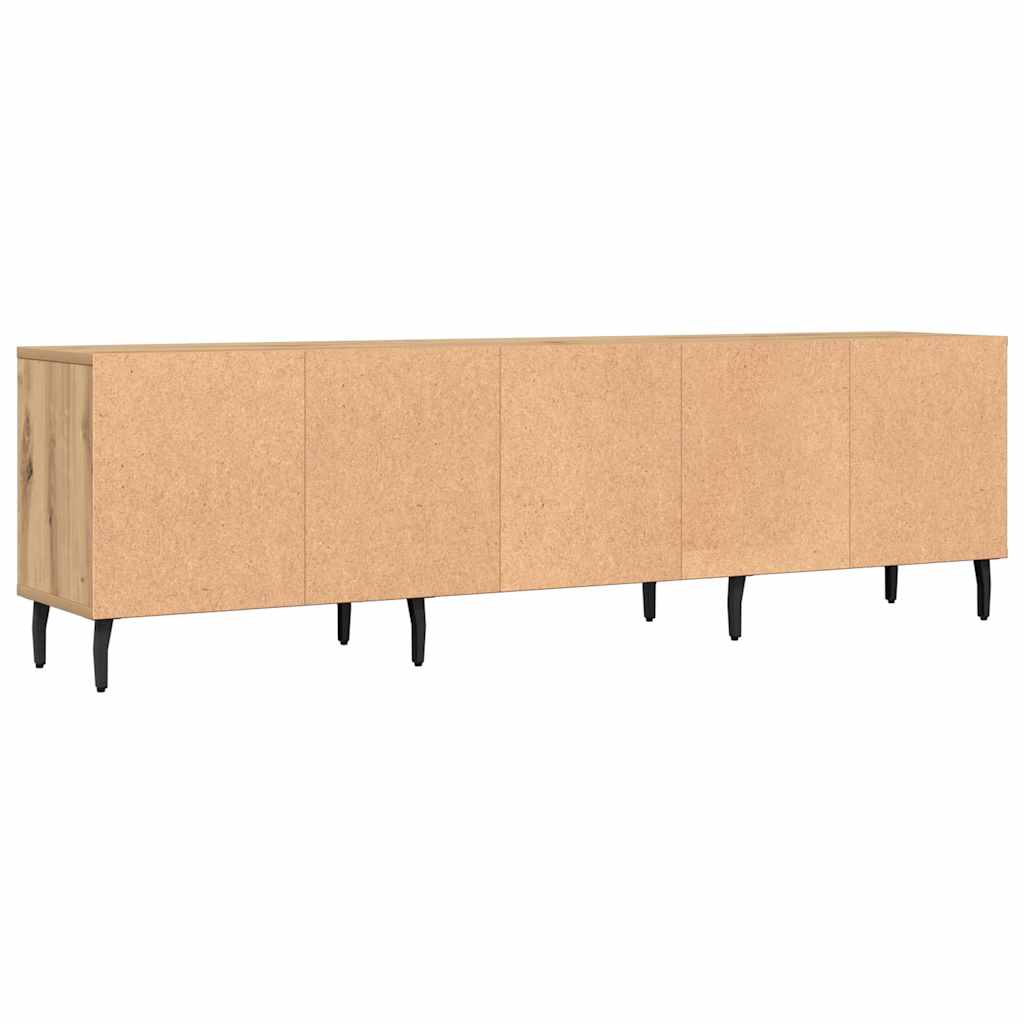 vidaXL TV Cabinet Artisan Oak 150x30x44,5 cm Engineered Wood