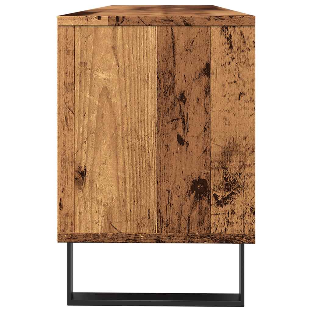 vidaXL TV Cabinet Old Wood 150x30x44.5 cm Engineered Wood