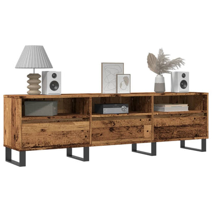 vidaXL TV Cabinet Old Wood 150x30x44,5 cm Engineered Wood