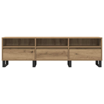 vidaXL TV Cabinet Artisan Oak 150x30x44,5 cm Engineered Wood