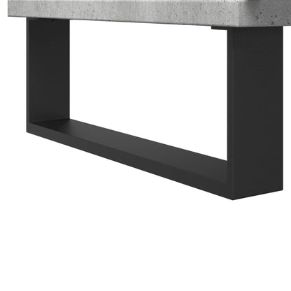 vidaXL Bathroom Cabinet Concrete Grey 30x30x190 cm Engineered Wood