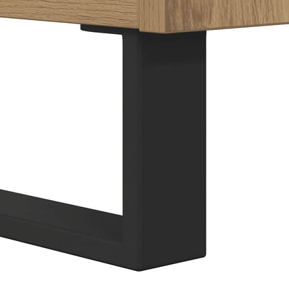 vidaXL Bathroom Cabinet Artisan Oak 30x30x190 cm Engineered Wood