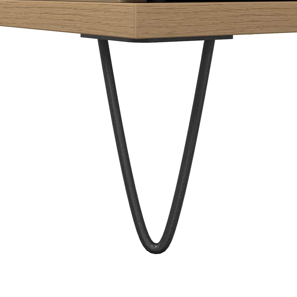 vidaXL Bathroom Cabinet Artisan Oak 30x30x100 cm Engineered Wood