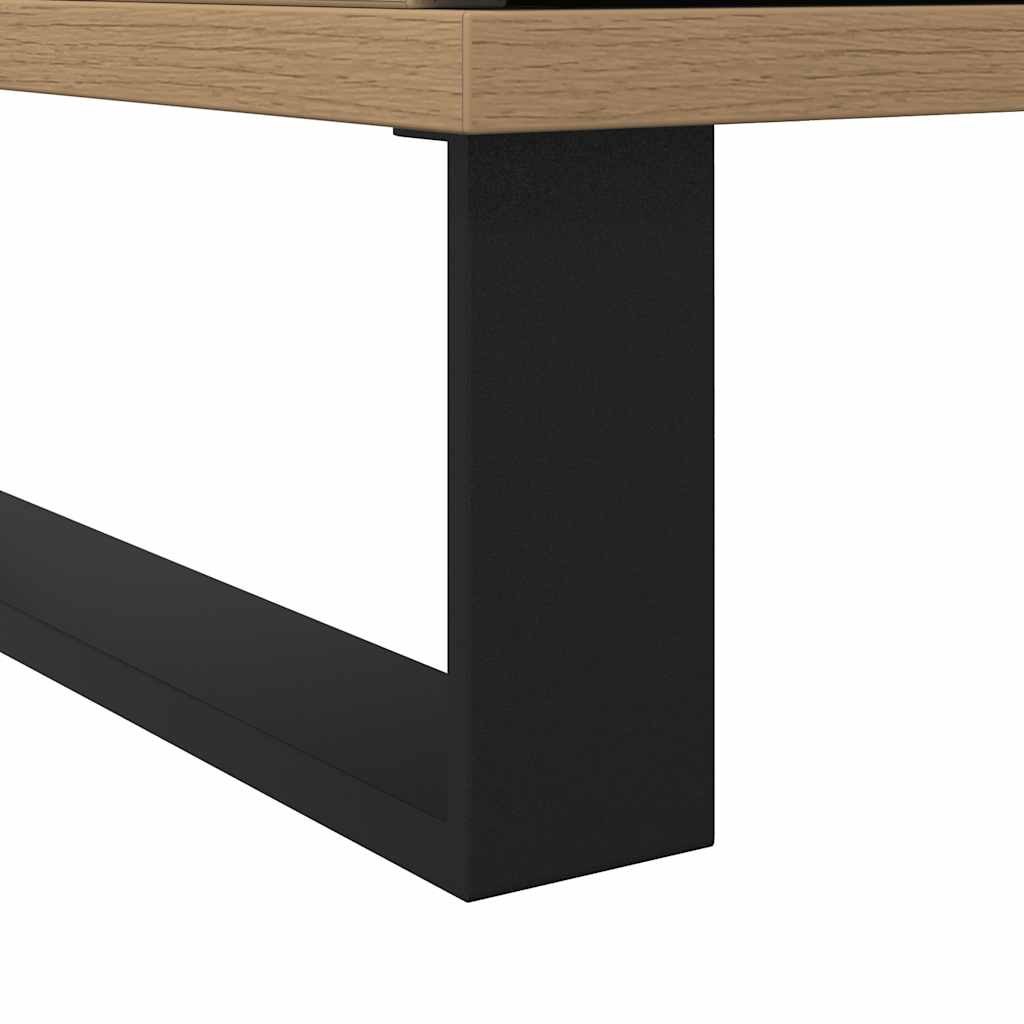 vidaXL Bathroom Cabinet Artisan Oak 30x30x100 cm Engineered Wood