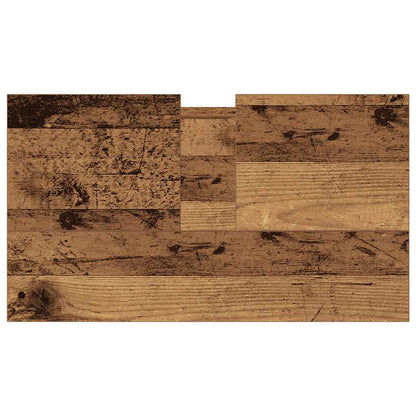 vidaXL Bathroom Cabinet Old Wood 58x33x60 cm Engineered Wood