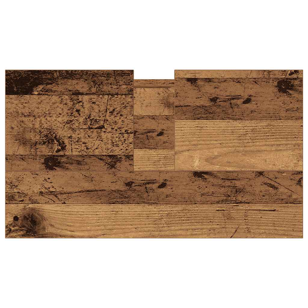 vidaXL Bathroom Cabinet Old Wood 58x33x60 cm Engineered Wood