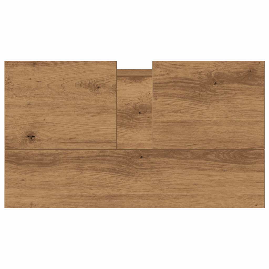 vidaXL Bathroom Cabinet Artisan Oak 58x33x60 cm Engineered Wood
