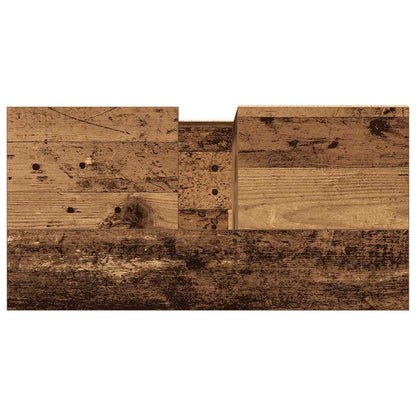 vidaXL Bathroom Sink Cabinet Old Wood 65x33x60 cm Engineered Wood
