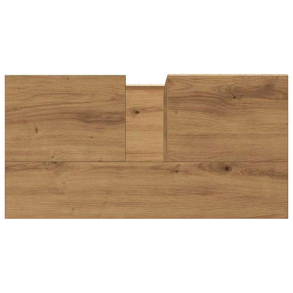 vidaXL Bathroom Sink Cabinet Artisan Oak 65x33x60 cm Engineered Wood