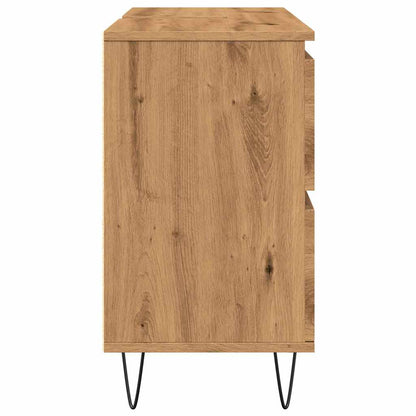 vidaXL Bathroom Cabinet Artisan Oak 80x33x60 cm Engineered Wood