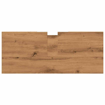 vidaXL Bathroom Sink Cabinet Artisan Oak 80x33x60 cm Engineered Wood