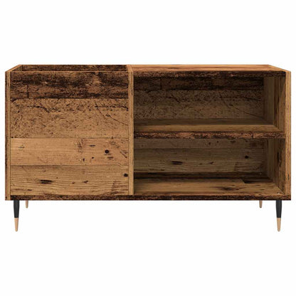 vidaXL Record Cabinet Old Wood 84.5x38x48 cm Engineered Wood