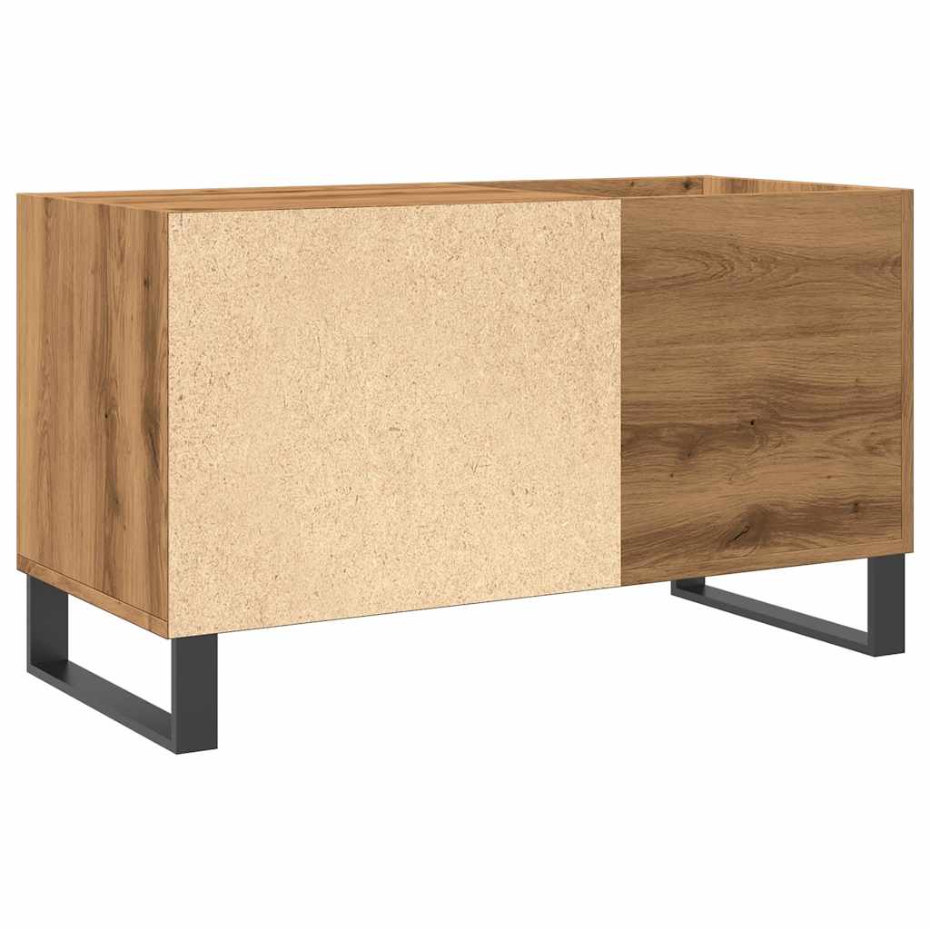 vidaXL Record Cabinet Artisan Oak 84.5x38x48 cm Engineered Wood