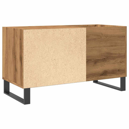 vidaXL Record Cabinet Artisan Oak 84.5x38x48 cm Engineered Wood