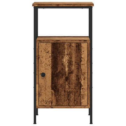 vidaXL Bedside Cabinets 2 pcs Old Wood 41x31x80 cm Engineered Wood