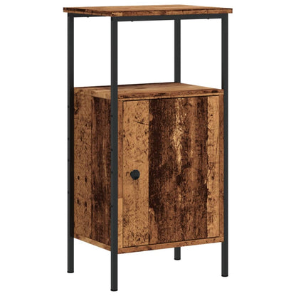 vidaXL Bedside Cabinets 2 pcs Old Wood 41x31x80 cm Engineered Wood