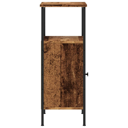 vidaXL Bedside Cabinets 2 pcs Old Wood 41x31x80 cm Engineered Wood